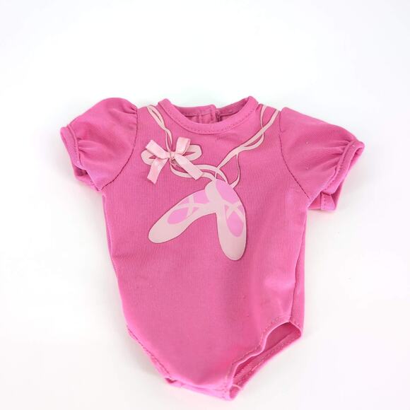 Funrise Toy Corp Ballet Shoes Hot Pink Short Sleeved Bodysuit for 18" Dolls -GUC - Picture 11 of 12